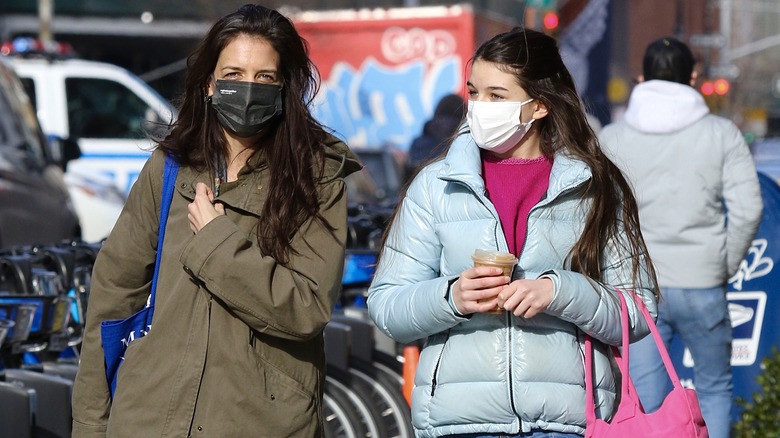 Katie Holmes and Suri Cruise