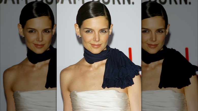 Katie Holmes smiling