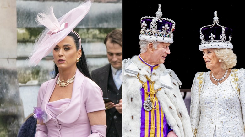 Katy Perry / King Charles and Queen Camilla 