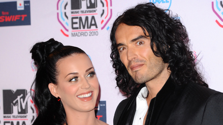 Katy Perry and Russell Brand