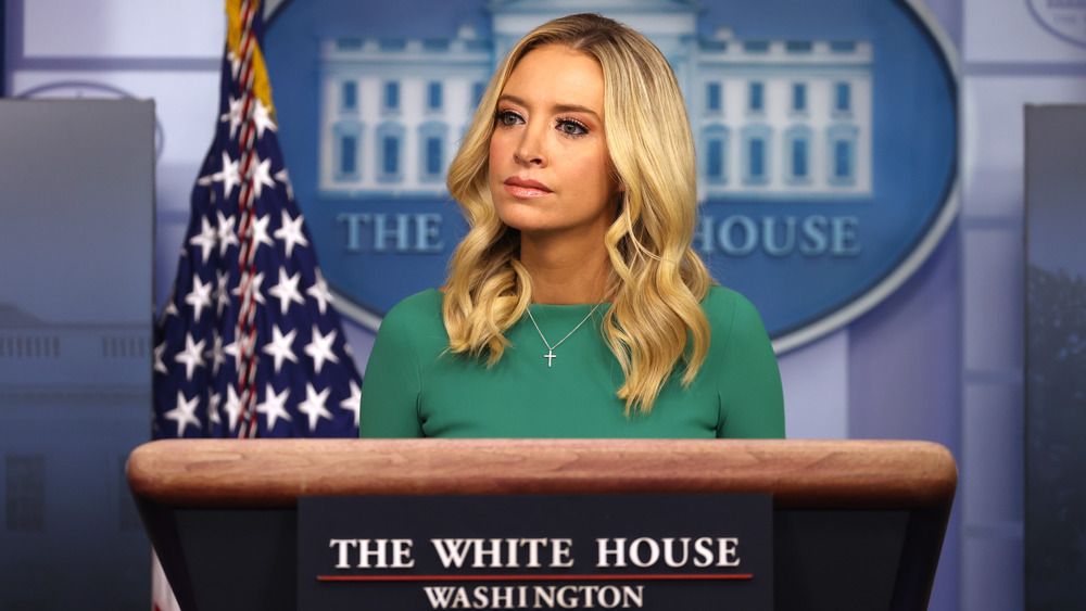 Kayleigh McEnany at the White House