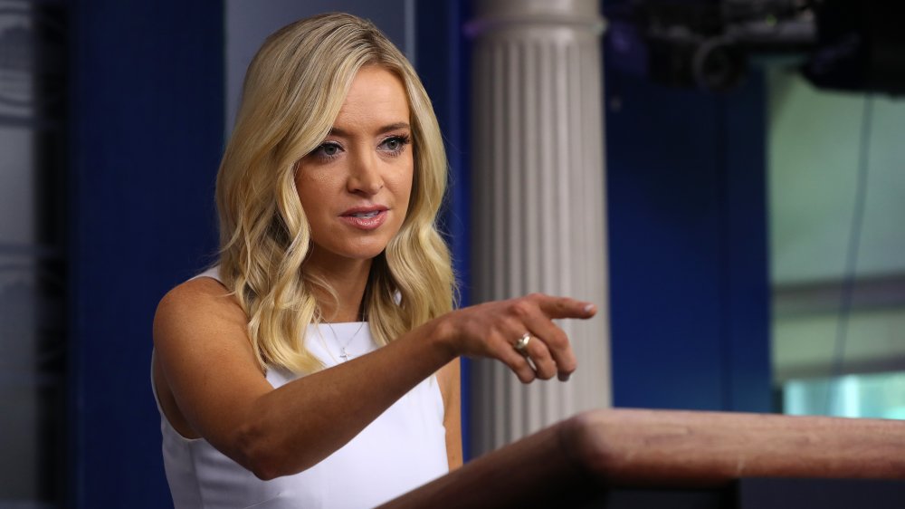 Kayleigh McEnany at the White House