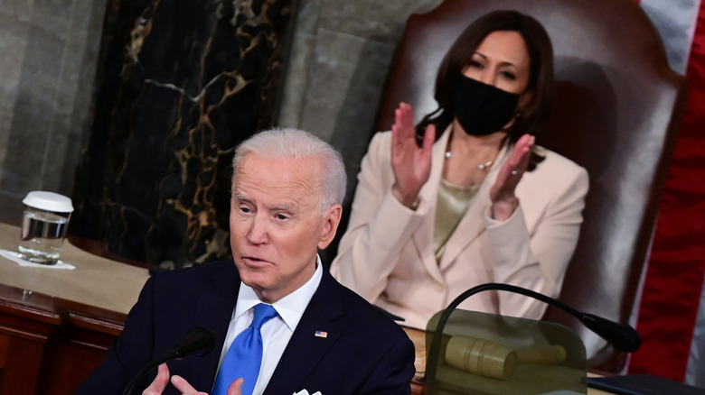 President Joe Biden gives first speech to congress