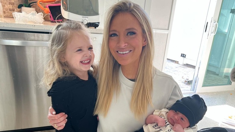 Kayleigh McEnany with her children