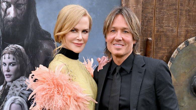 Nicole Kidman and Keith Urban smiling