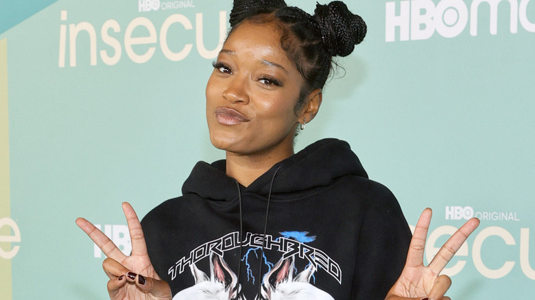 Keke Palmer on red carpet