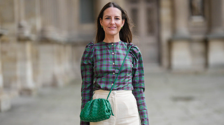 matching shirt and bag