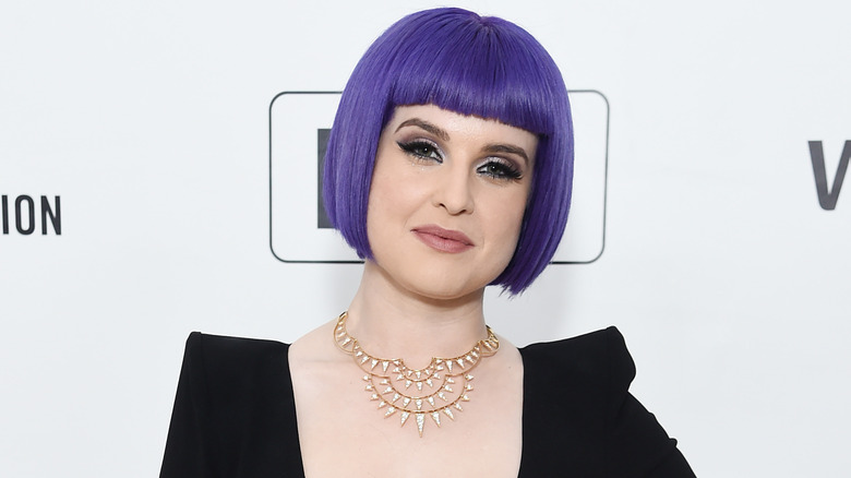 Kelly Osbourne smiling