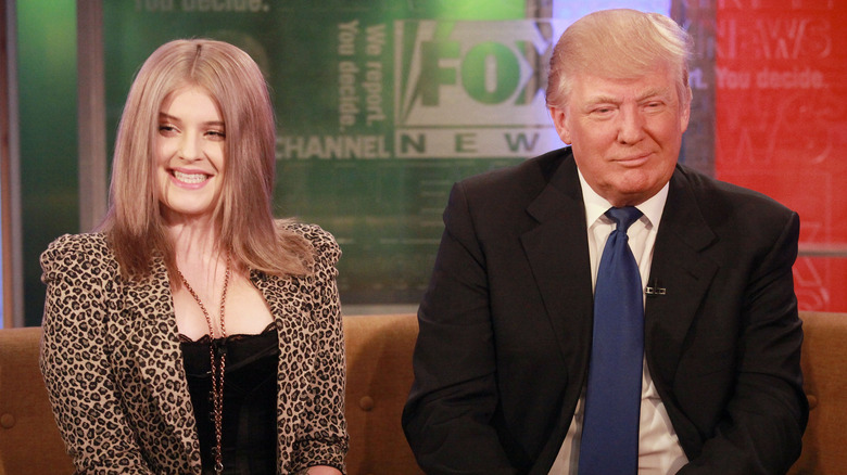 Kelly Osbourne and Donald Trump together