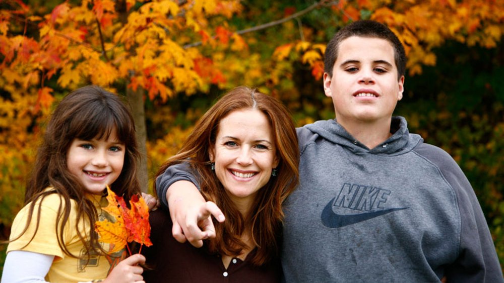 Kelly Preston and her kids