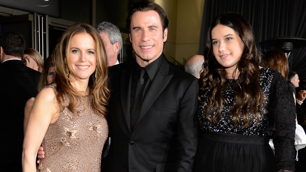 Kelly Preston and her family