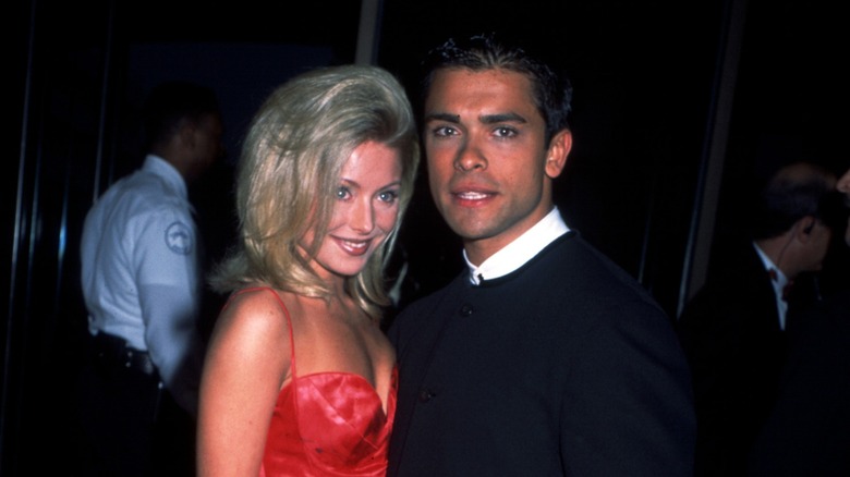 Kelly Ripa and Mark Consuelos in 1996