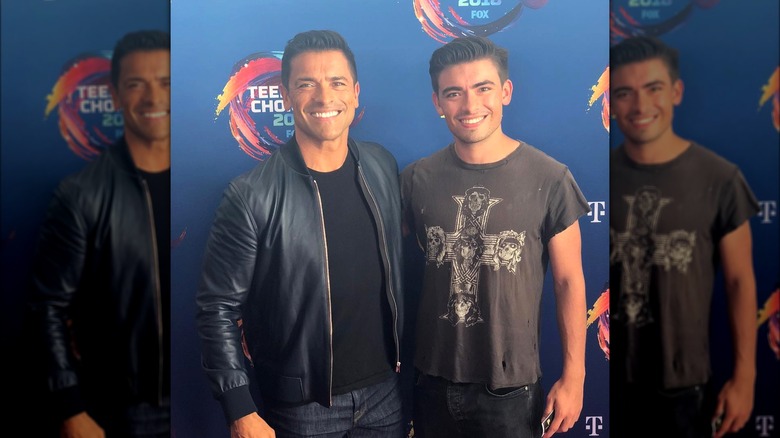 Mark and Michael Consuelos at Teen Choice Awards