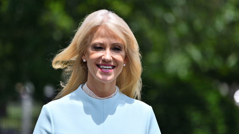 Kellyanne Conway smiling