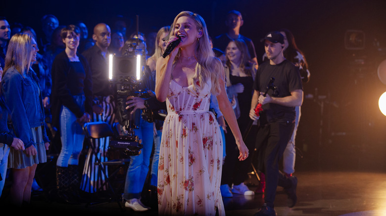 Kelsea Ballerini performing