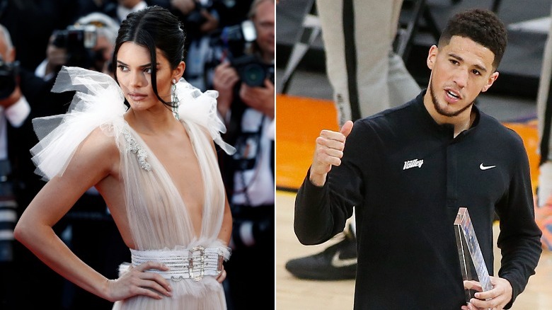 Kendall Jenner and Devin Booker 