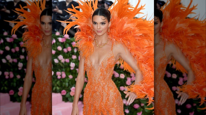 Kendall at the Met Gala in 2019