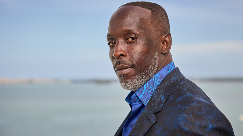 Michael K. Williams smiling