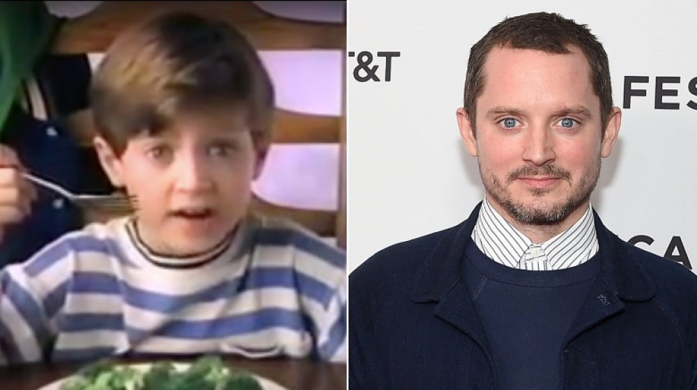 Elijah Wood then and now