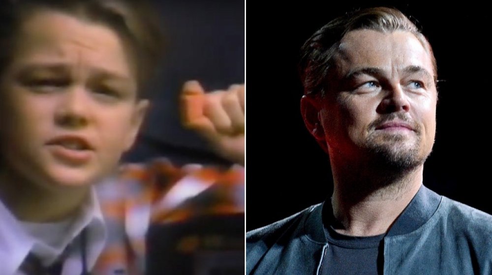 Leonardo DiCaprio then and now