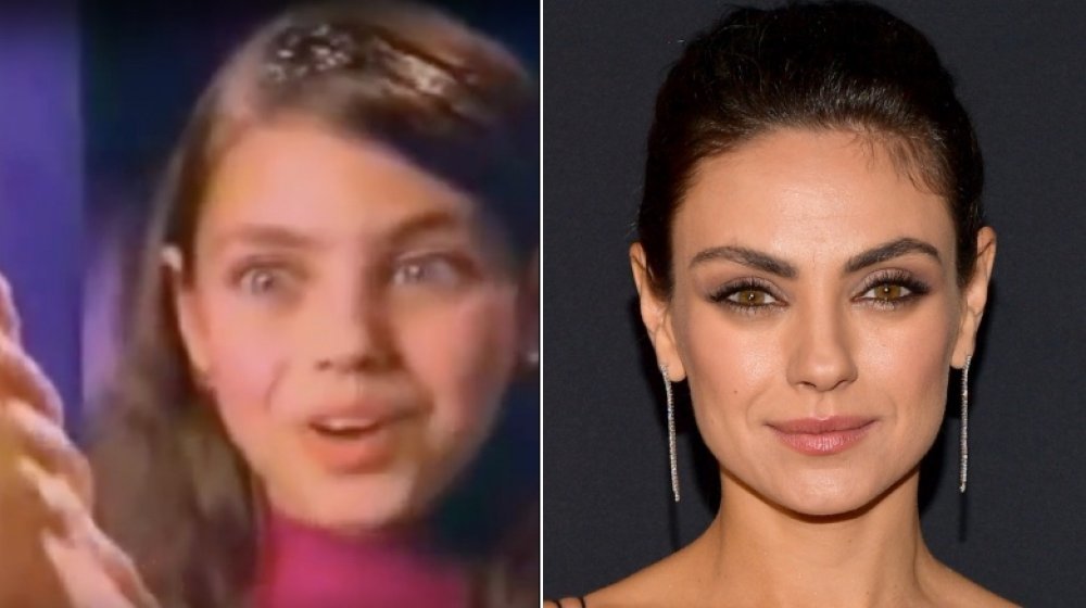 Mila Kunis then and now