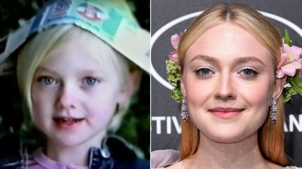 Dakota Fanning then and now