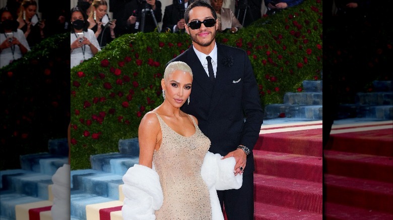 Kim and Pete at the Met Gala