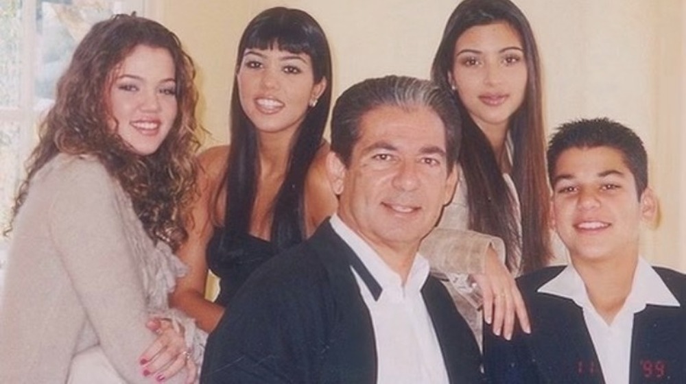 Kardashian family with father Robert 