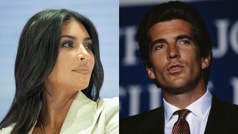 Kim Kardashian late JFK Jr.