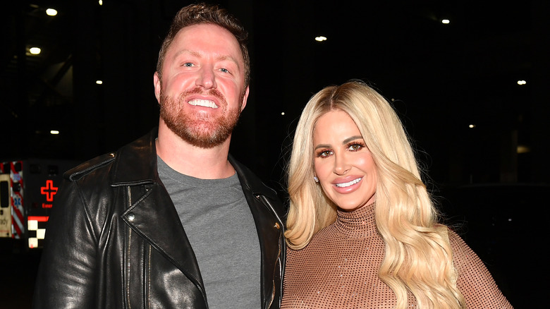 Kim Zolciak-Biermann and Kroy Biermann smiling