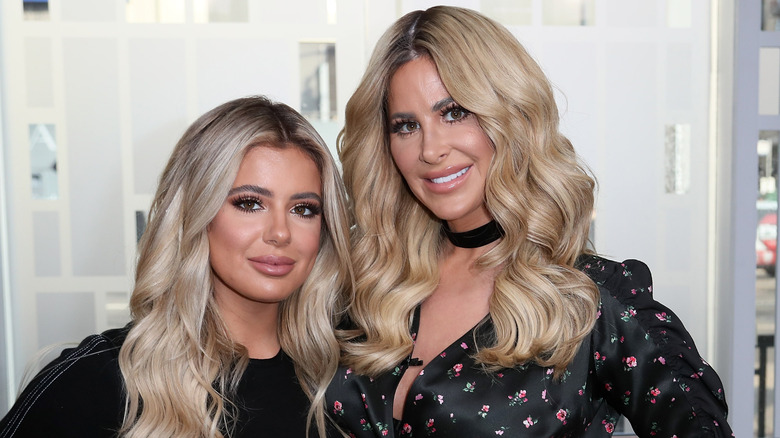 Kim Zolciak-Biermann and Brielle Biermann 