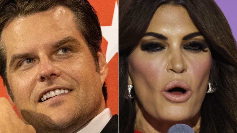 Matt Gaetz and Kimberly Guilfoyle at 2024 RNC.