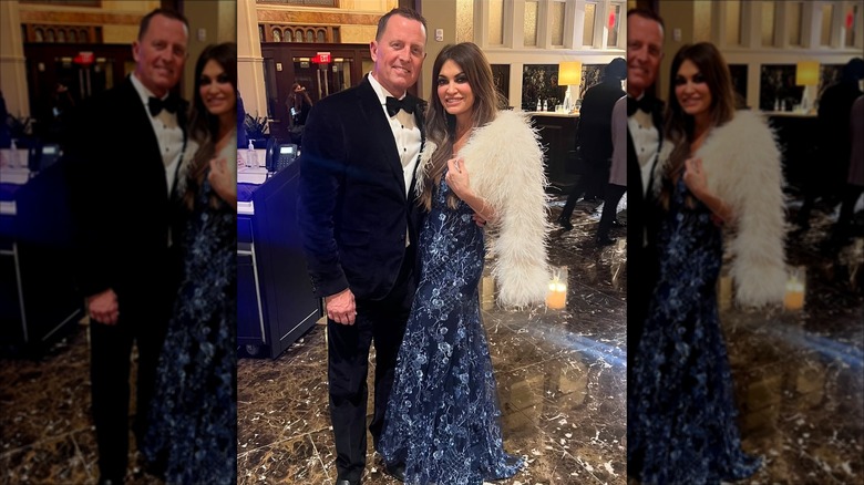 Richard Grenell and Kimberly Guilfoyle at an inauguration event