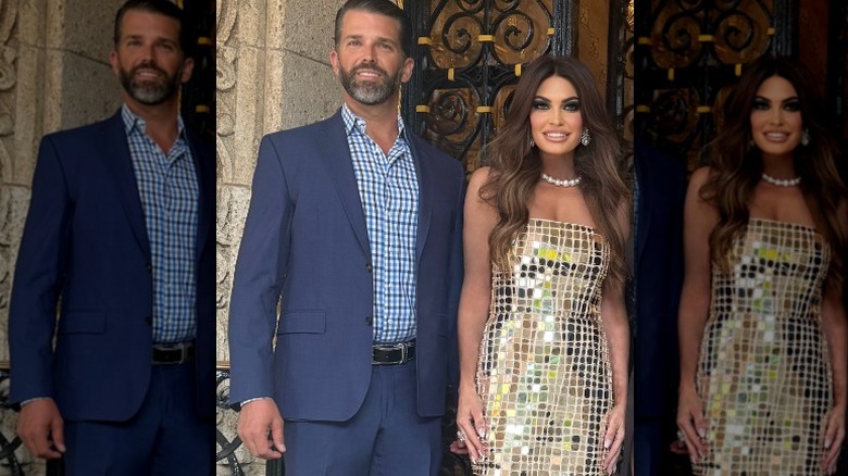 Donald Trump Jr. & Kimberly Guilfoyle smiling