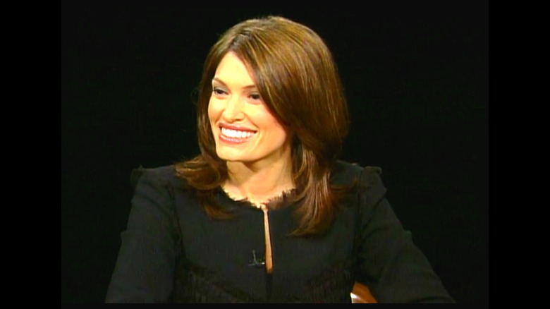 Kimberly Guilfoyle in a black suit