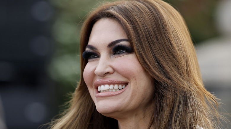 Closeup of Kimberly Guilfoyle smiling