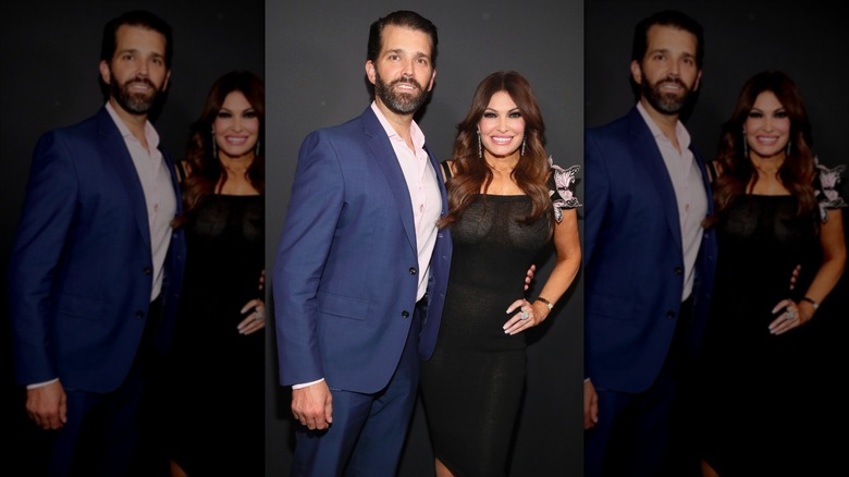 Donald Trump Jr. puts his arm around Kimberly Guilfoyle