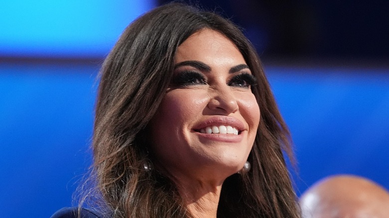 Close-up of Kimberly Guilfoyle smiling