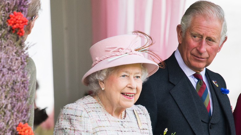 Queen Elizabeth II and Prince Charles