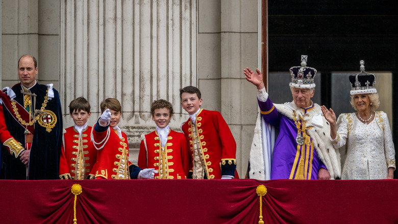 King Charles II and Queen Camilla at Buckingham Palace