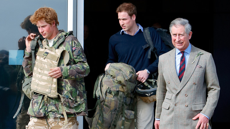 Charles with young sons 