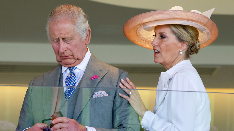 King Charles and Sophie, Duchess of Edinburgh, at Ascot