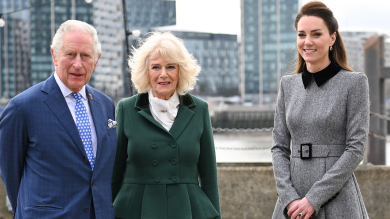 King Charles, Queen Camilla, Kate Middleton 