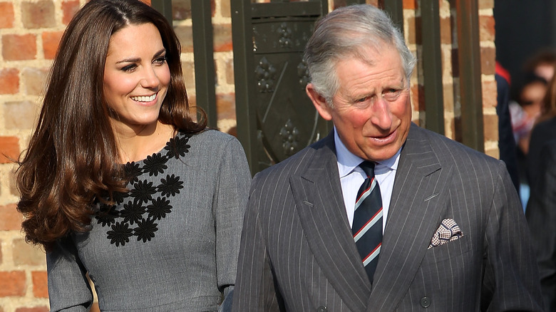 Kate Middleton and King Charles III