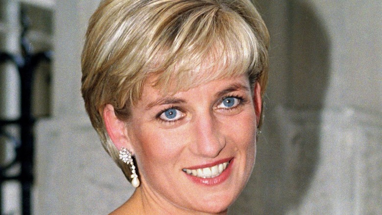 Princess Diana smiling