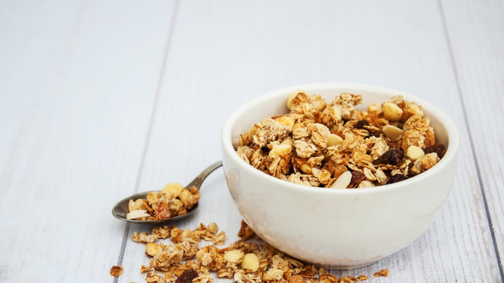 Bowl of granola 