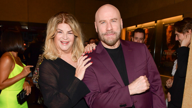 Kirstie Alley and John Travolta