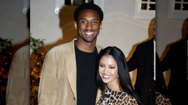 Kobe and Vanessa Bryant smiling