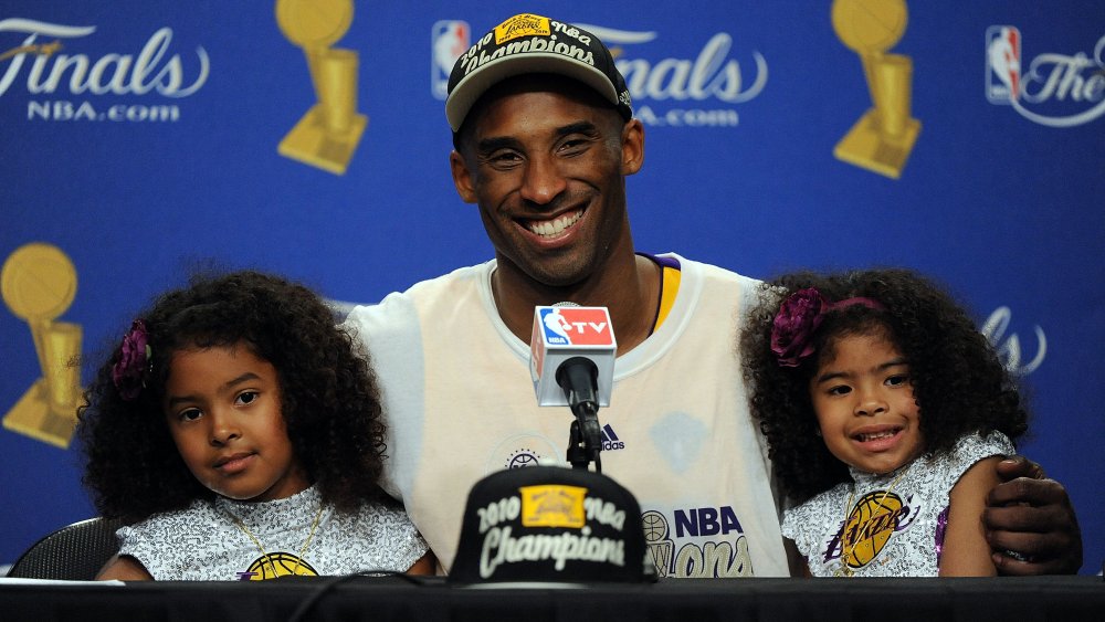 Natalia, Gianna, and Kobe Bryant