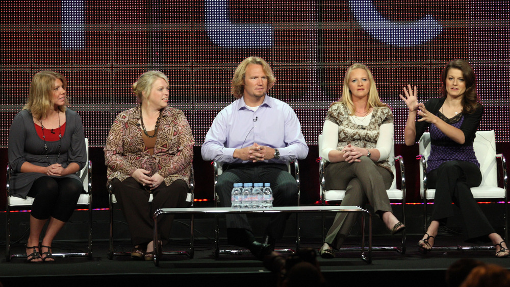 Kody Brown at a Sister Wives event